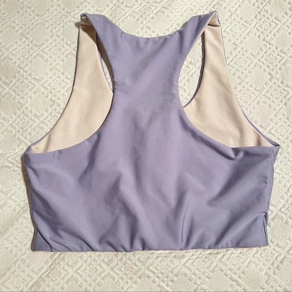 Lavender Racerback Sports Bra - Picture 2 of 5